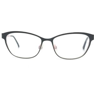 BEVEL 8666 MARACANA BKPC 55 16 Pink Black Cat Eye Eyeglasses Frames 21416